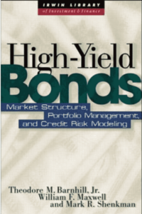 high-yield bonds by Theodore M. Burnhill Jr. book cover