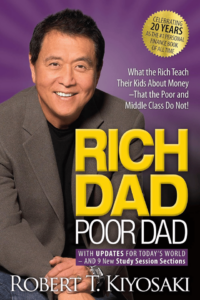 Rich Dad Poor Dad by Robert T. Kyosaki book cover