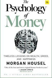 The psychology of money by Morgan Housel book cover